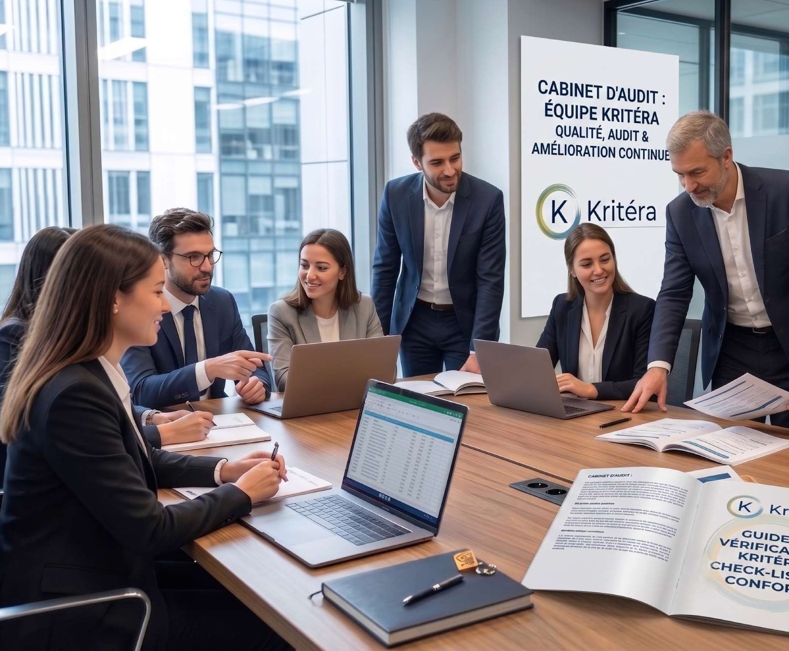 Equipe du cabinet Kritéra spécialisé dans l'évaluation ESSMS