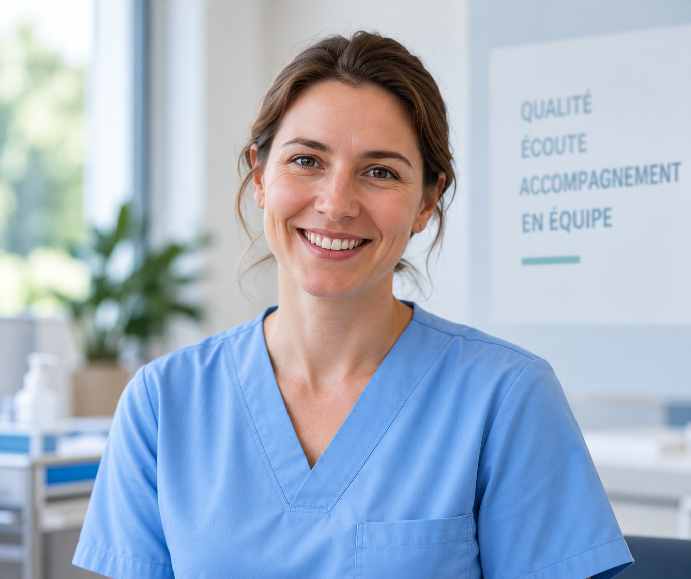Portrait de Sophie Martin, infirmière coordinatrice chez Kritéra